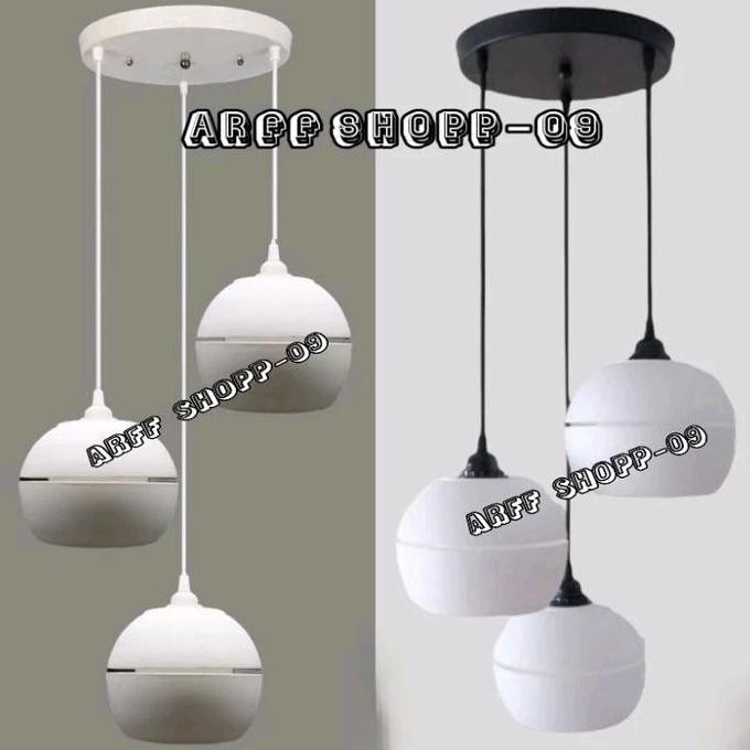 Lampu Hias Lampu Gantung Minimalis Pvc Besi