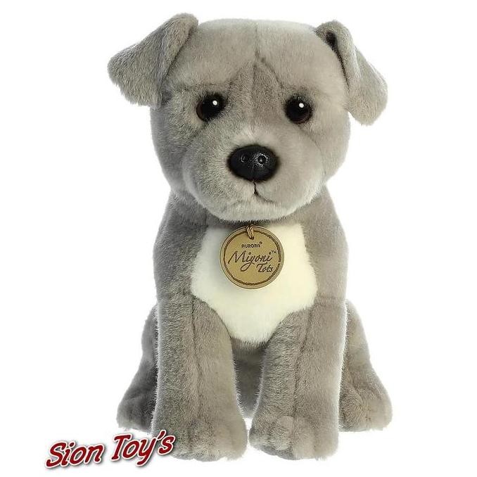 Boneka Hewan Anjing Pitbull Terrier