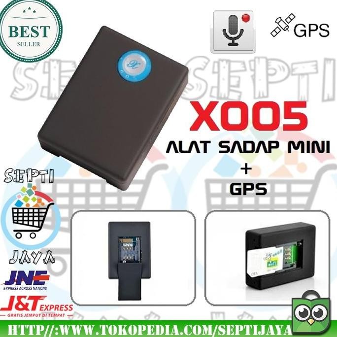 X005 Alat Sadap Ori SIM GSM Penyadap Voice X 005 GPS N9 Sensor Suara RESTOCK