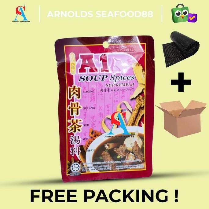 

DISKON! BUMBU BAK KUT TEH A1 35GR BUMBU MASAKAN SUP HERBAL KHAS MALAYSIA