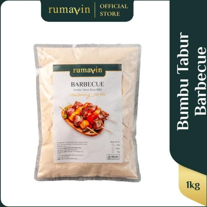 

DISKON! RUMAVIN BUMBU TABUR PREMIUM RASA BARBECUE TABURAN SNACK BBQ ASAP GURIH