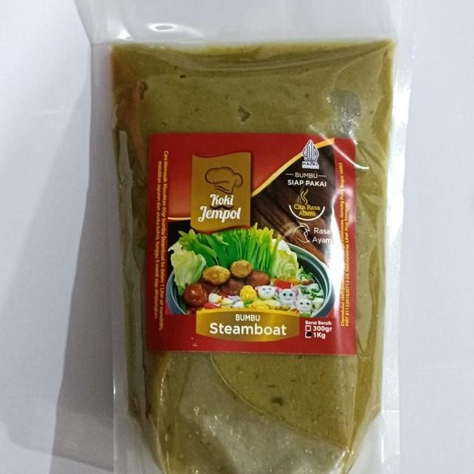 

DISKON! KOKI JEMPOL BUMBU STEAMBOAT 1KG - BUMBU KUAH STEAMBOAT LEZAT DAN GURIH