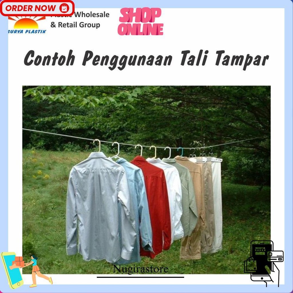 

Tali Tampar Ukuran 2Mm Panjang 220 Meter Bisa Cod
