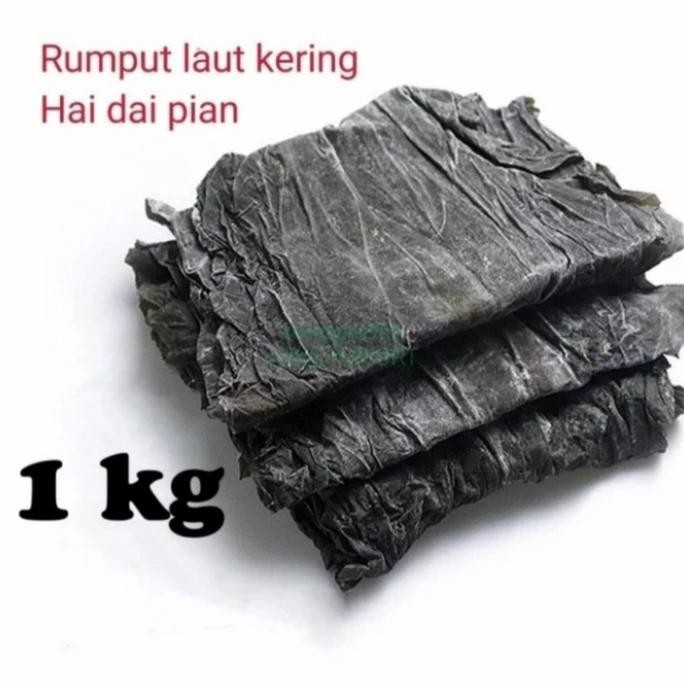 

DISKON! HAI TAI PHI KONBU DRIED KELP 1KG - RUMPUT LAUT KERING UNTUK MASAKAN
