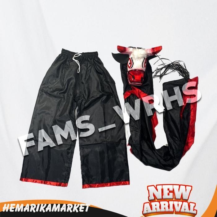 Set Angkong Dan Bantengan Mainan Anak Tradisional Cod