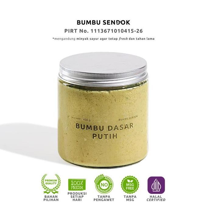 

DISKON! BUMBU SENDOK DASAR PUTIH 400GR BUMBU MASAK SERBAGUNA