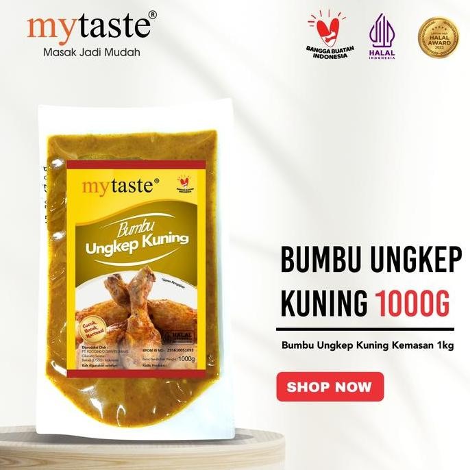 

DISKON! BUMBU UNGKEP KUNING MY TASTE 1000G - BUMBU UNGKEP PRAKTIS