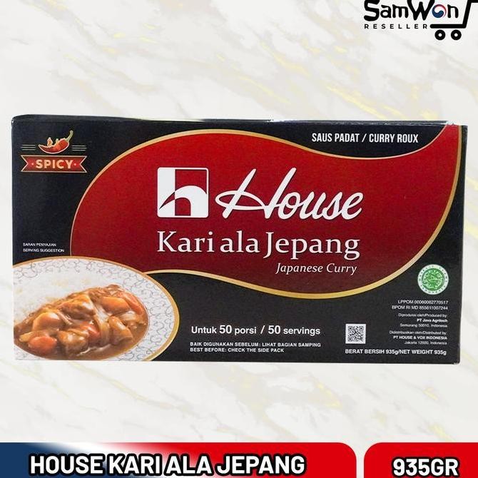 

DISKON! HOUSE CURRY SPICY PEDAS 1KG - BUMBU KARI JEPANG PEDAS UNTUK 50 PORSI