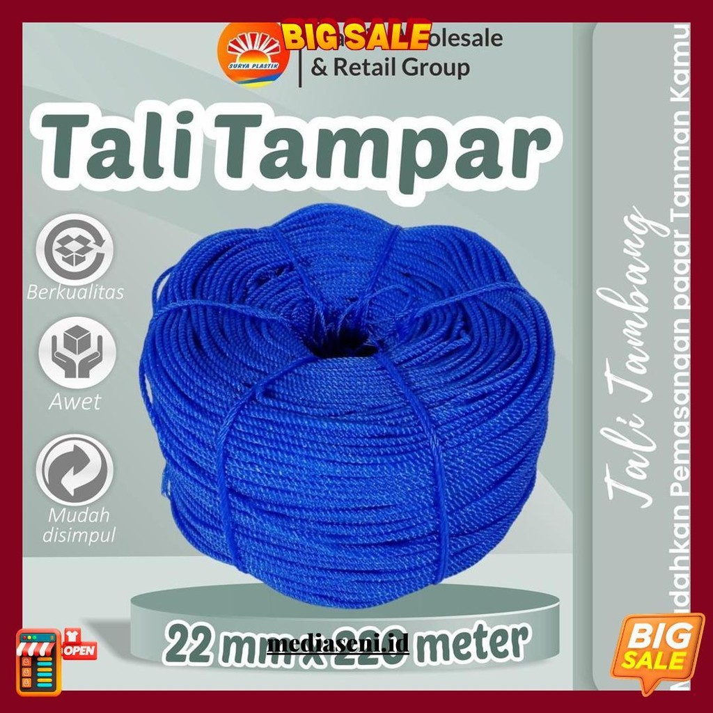 

Tali Tampar Ukuran 2Mm Panjang 220 Meter Bisa Cod