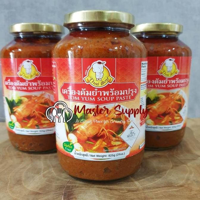

DISKON! THAI BOY TOM YUM SOUP PASTE 825GR - BUMBU TOMYAM THAILAND BESTSELLER