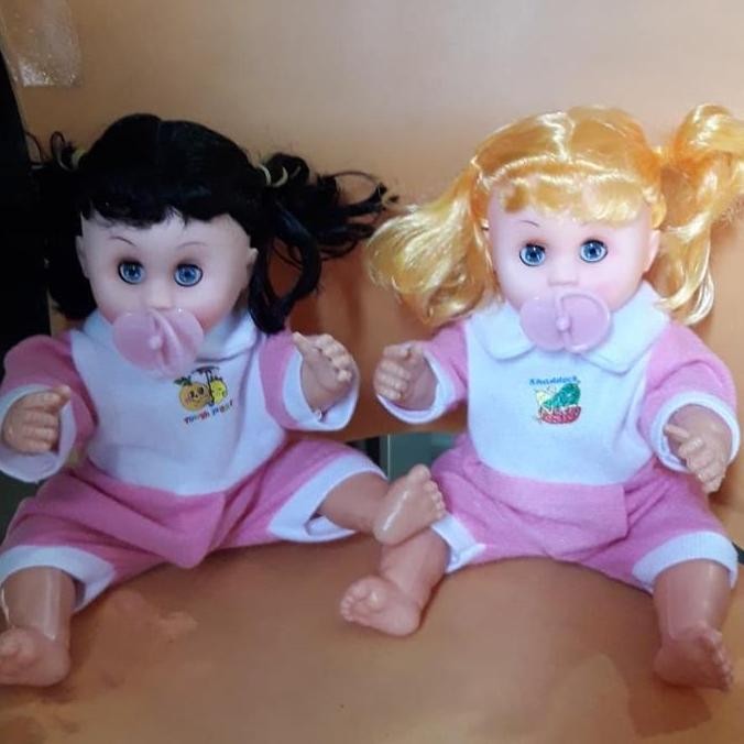 Boneka bayi menangis - boneka dot