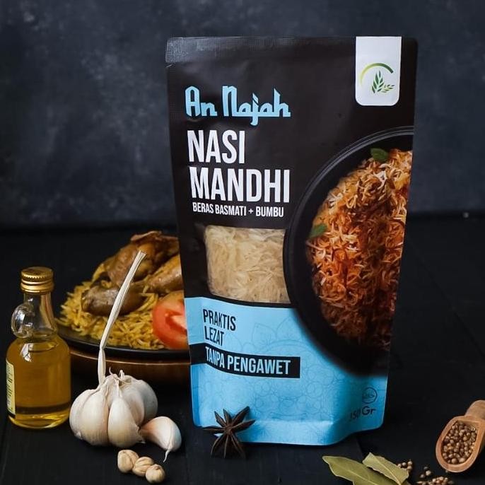 

DISKON! ANNAJAH PAKET BERAS BASMATI + BUMBU NASI MANDHI PREMIUM
