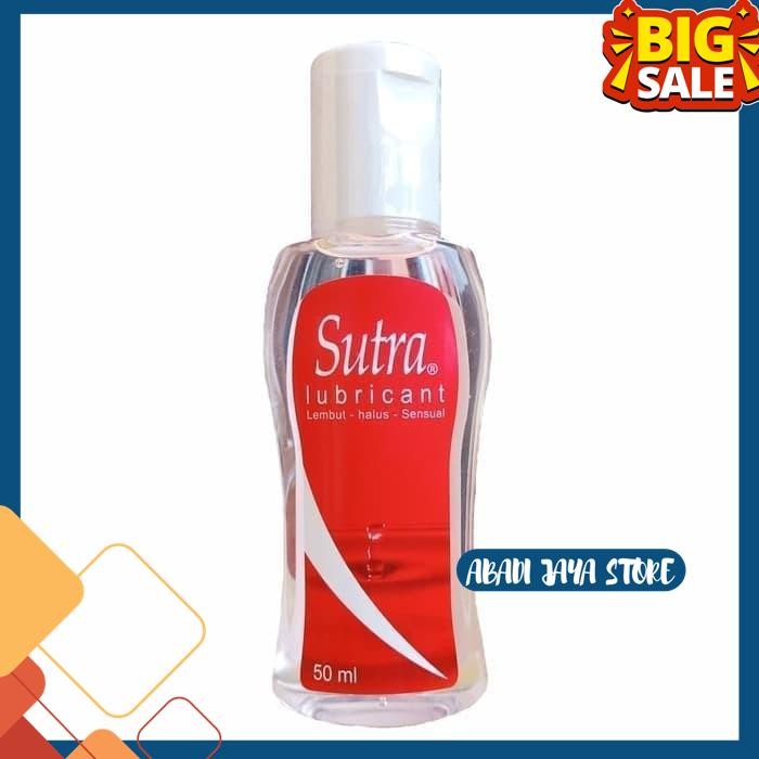 SUTRA GEL LUBRICANT PELUMAS 50ML PELICIN ALAT BANTU SEKSUAL FIESTA BY ABADI JAYA STORE