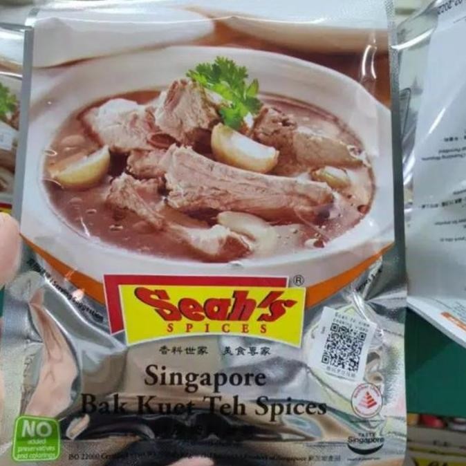 

DISKON! SEAHS SPICES BAK KUT TEH BUMBU BAKUTEH HERBAL ASLI SINGAPORE HALAL