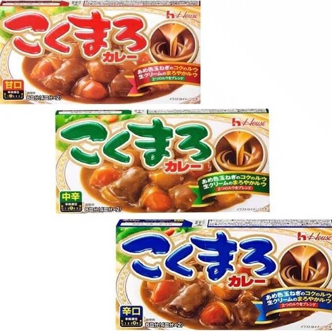 

DISKON! HOUSE KOKUMARO CURRY MEDIUM HOT BUMBU KARI JEPANG BLOK ORIGINAL