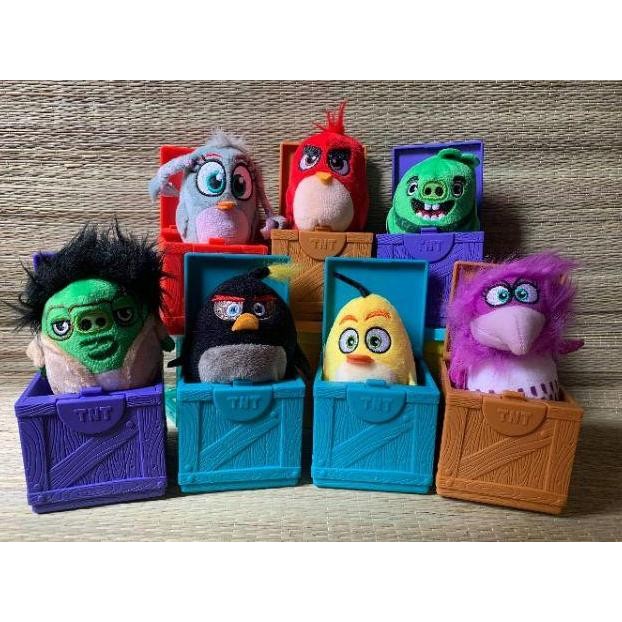 ANGRY BIRDS CRATE POP PLUSH TNT BOX BLIND BOX PLUSH