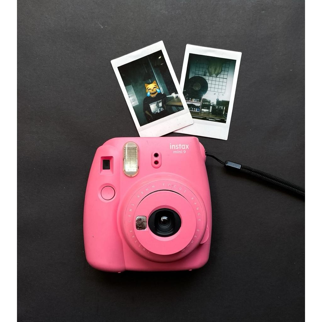 Sv Kamera Polaroid Fujifilm Instax Mini 9S Flamingo Pink | Kamera Instant | Kamera Fujifilm Polaroid