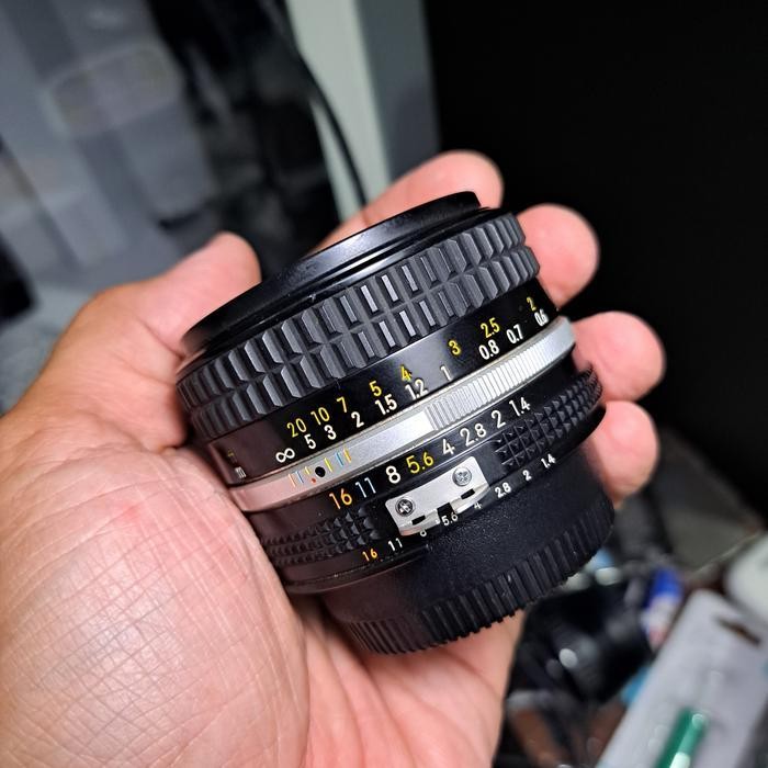 Sv Lensa Manual Nikon 50Mm F1.4 Ais Mulus