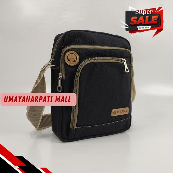KANVAS PRIA ARGO COKELAT MUDA ORIGINAL BAEPACK  TAS BAHU SELEMPANG CANVAS PREMIUM  AESTHETIK TERBARU
