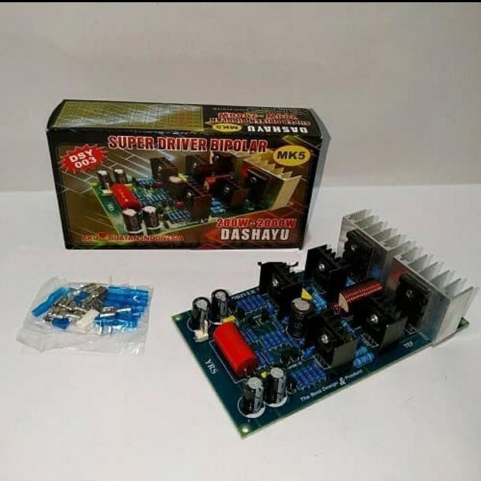 kit modul super driver biopolar power amplifier mono 200w-2000w mk5
