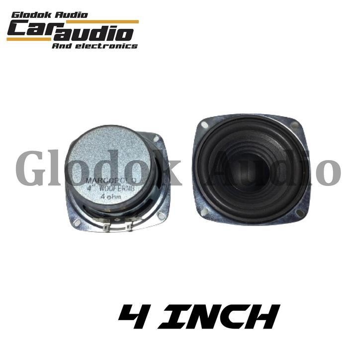 Speaker Woofer 4 inch Marcopolo Magnet Besar