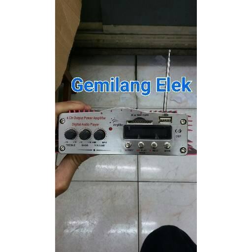 Power Amplifier Mini COUSTIS CAR-100USB (4 channel)