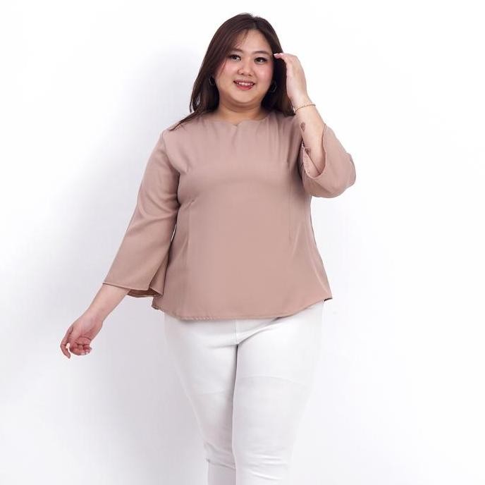 ATASAN BLOUSE WANITA JUMBO BIGSIZE OVERSIZE 559 BAJU HAMIL KERJA MODIS TM