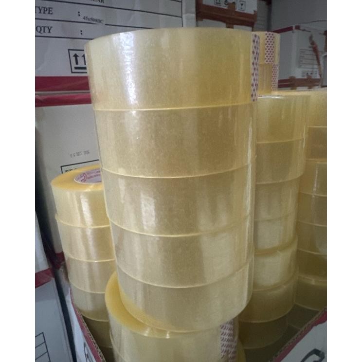 

1 Slop Isi 6 Lakban 45Mm X Yard Economis Lakban Bening Yard Lakban Coklat Yard