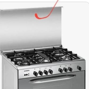 BEBAS ONGKIR - Kaca Kompor Freestanding Modena FC3952 FC5942 FC 5941 ( 3 item )