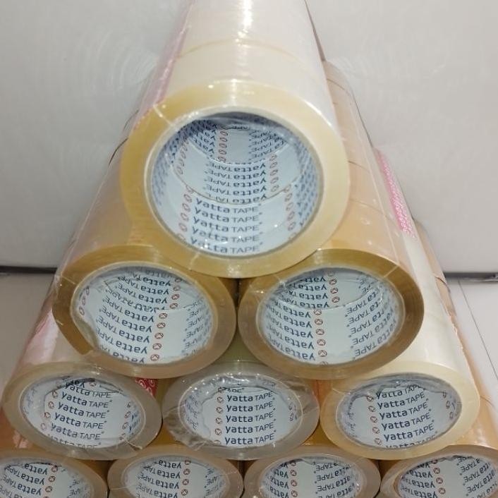 

Lakban Opp Yatta 48X90 Yard Bening Coklat Slop