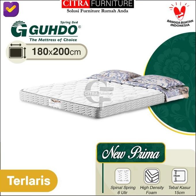 Guhdo Springbed New Prima 180X200X15 - Hanya Matras | Gudho Spring Bed