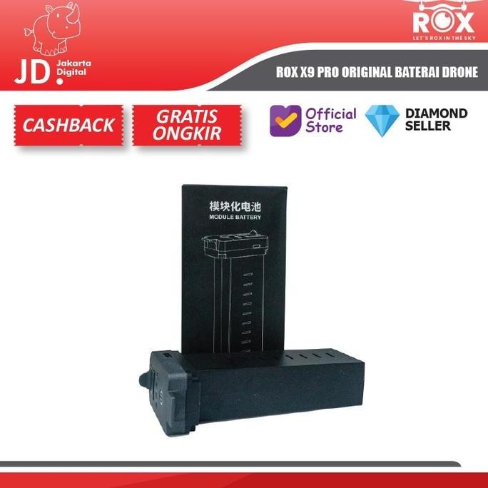 NEW ROX X9 PRO ORIGINAL BATERAI DRONE - Battery ROX X9 Pro Original