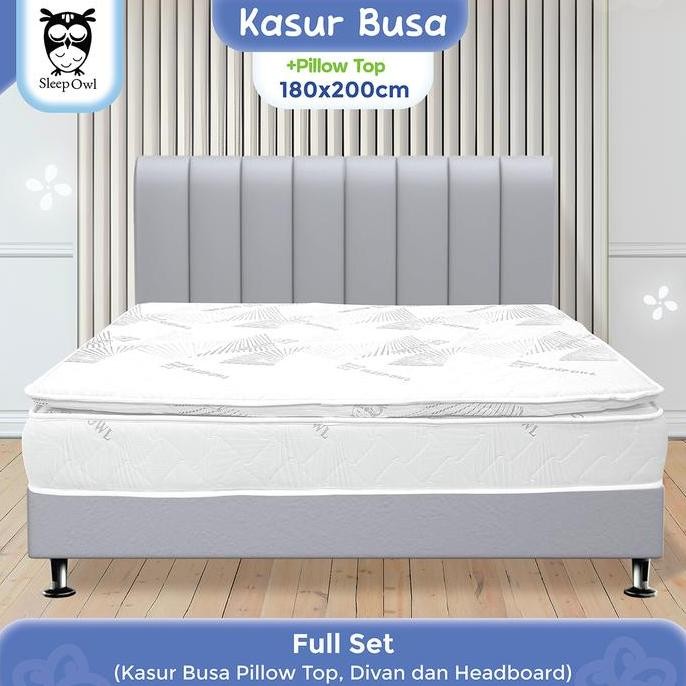 Dipan Divan Sandaran Untuk Springbed Atau Kasur (180X200)-Boston