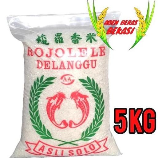 

BERAS ROJOLELE DELANGGU ASLI SOLO 5KG MURAH TP