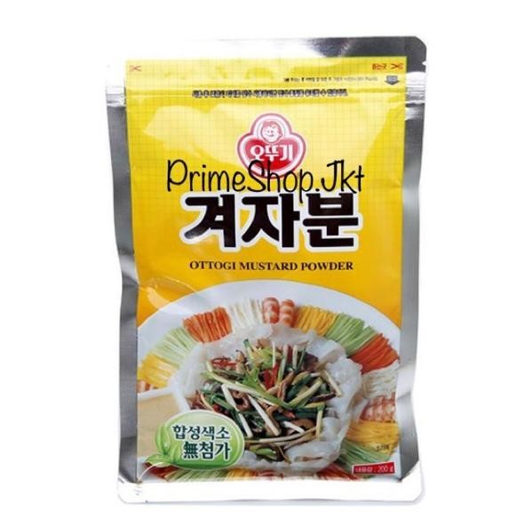 

Ottogi Mustard Powder Yellow Sauce 200Gr Bumbu Mustard Korea Spicy