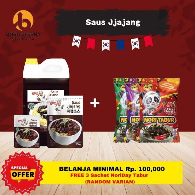 

Oppaoppa Saus Jjajang Saus Kacang Kedelai Hitam Halal