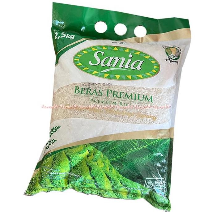 

Sania Beras Premium 5kg Pulen Teknologi Jepang Wilmar Padi White Rice TP