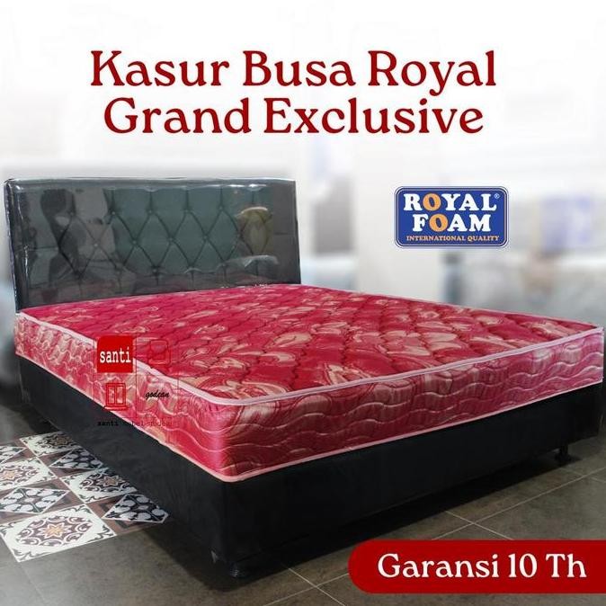 Kasur Busa Royal Grand Exclusive Fullset Tebal 21 Garansi 10Th
