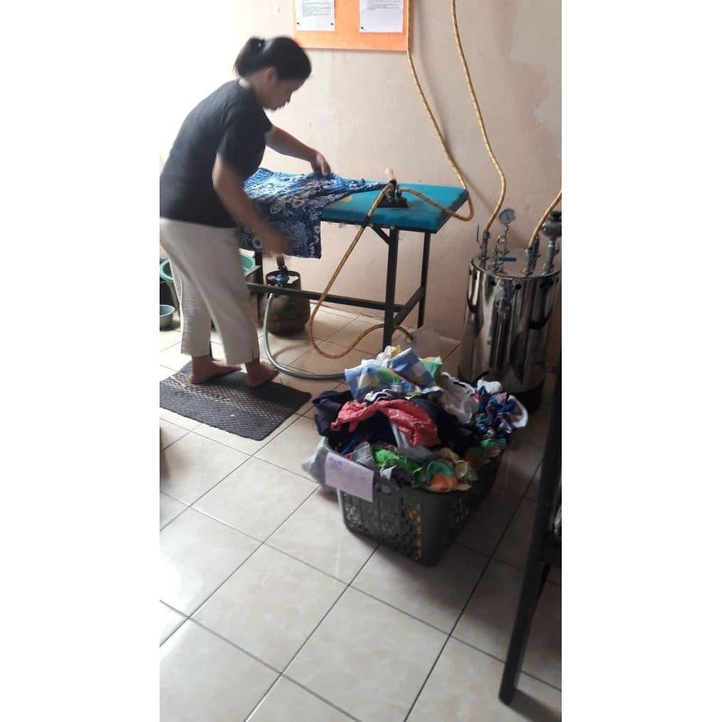 Setrika uap boiler meja gosok setrika uap PS