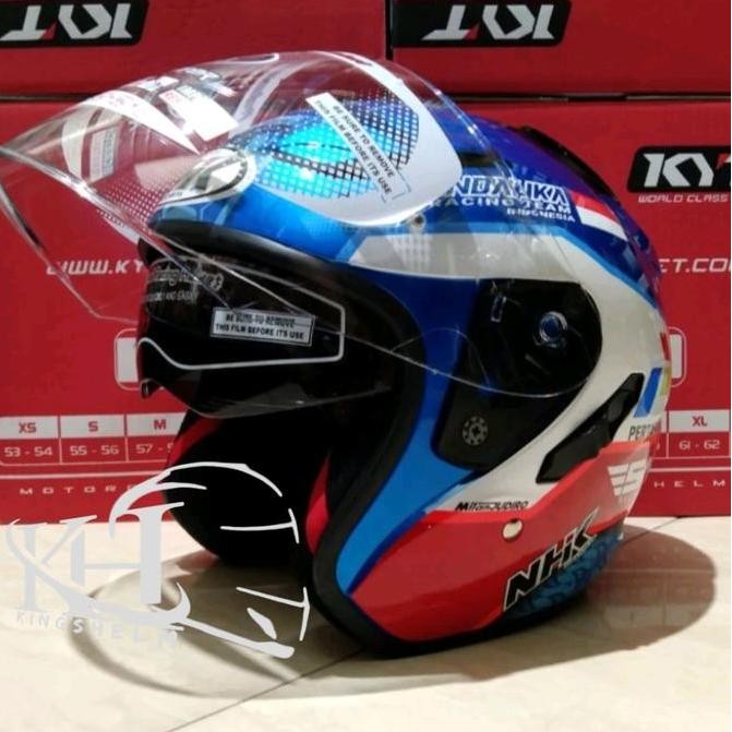 HELM NHK R1 MOTIF MANDALIKA SIRKUIT SPECIAL EDITION