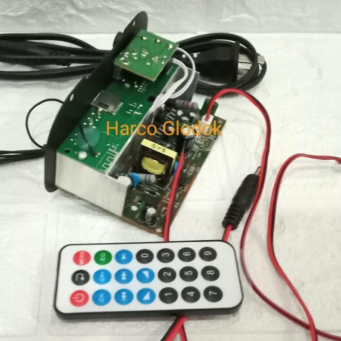 Kit basstube modul bluetooth DC 12V karaoke USB SD card bluetooth