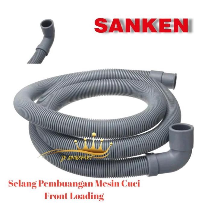 Sanken Front Loading 3M | Selang Pembuangan Mesin Cuci Front Loading Sanken HEMAT
