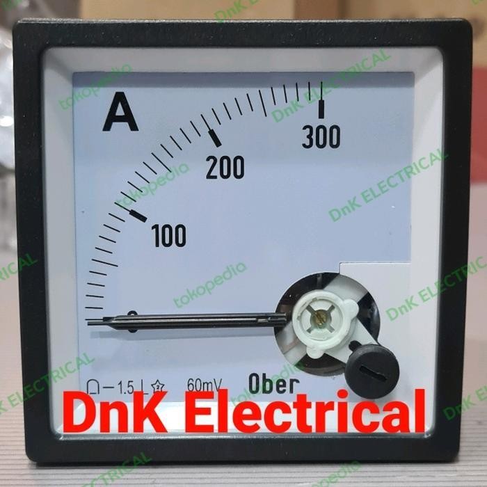 Ampere Meter DC/DC Amper Meter 300A/600A Merk OBER