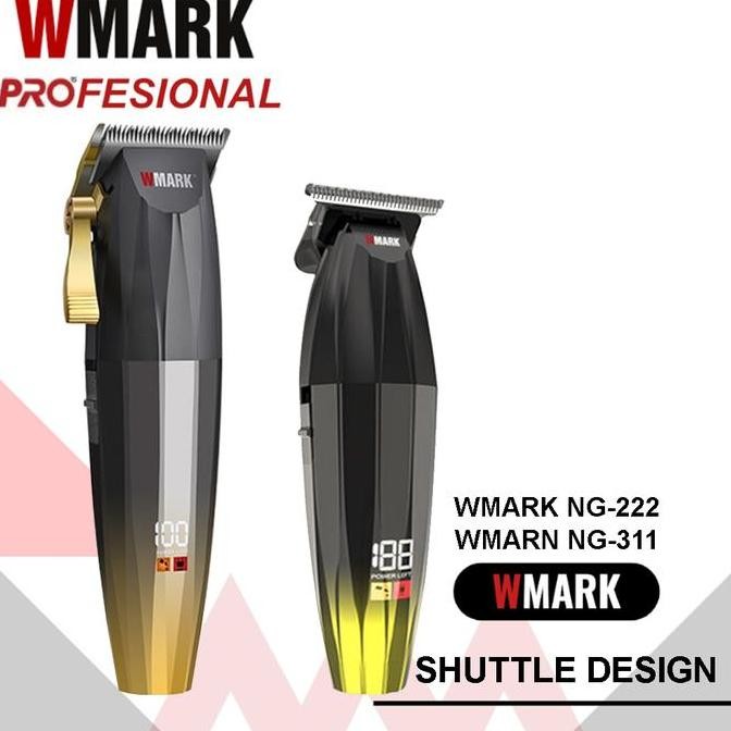PAKET BUNDLING WMARK SHUTTLE DESIGN WMARK NG-222 WMARK NG-311