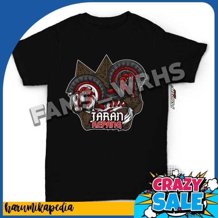 Baju Kaos Anak Jaran Kepang Jaranan Bantengan Senterewe Distro Katun Jaranan