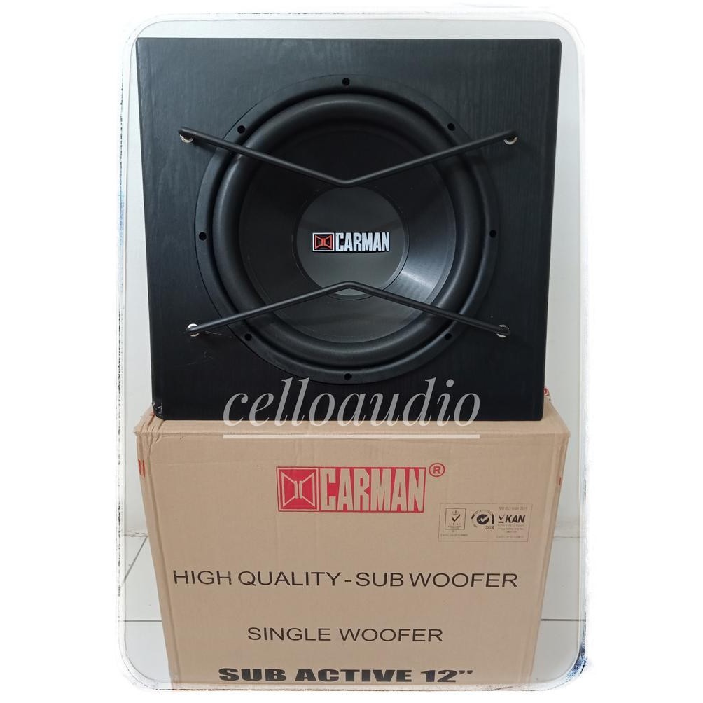 Subwoofer Aktif 12 Inch Carman CM-1211 Bassbox Subwoofer