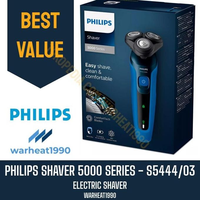 Philips Series 5000 S5444/03 Electric Shaver Alat Cukur Elektrik