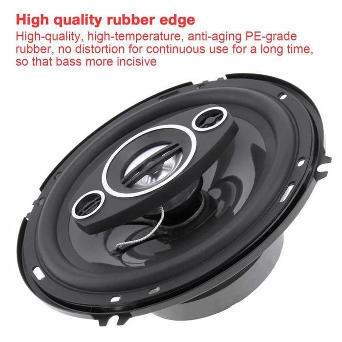 2 PCS Speaker Pintu Mobil 6 Inch Subwoofer Suara HiFi