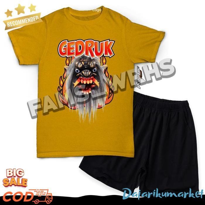 Baju Kaos Anak Viral Gedruk Buto Ijo Bantengan Mberot Jaranan Jaranan