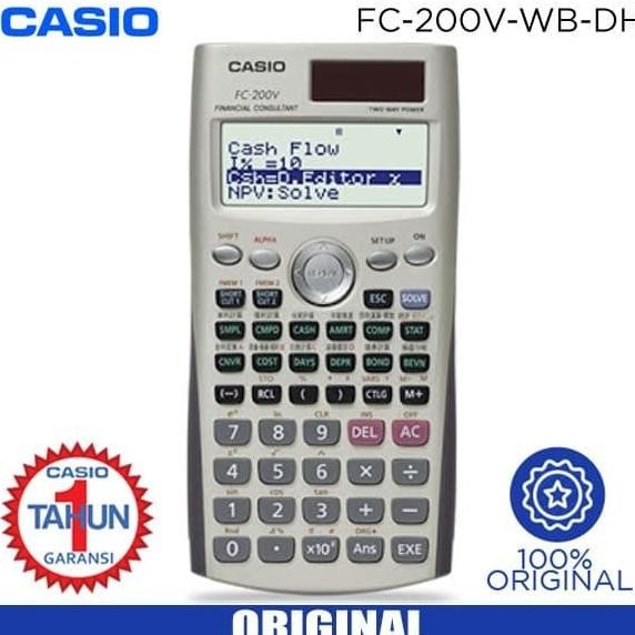 

Kalkulator Casio Fc 200V